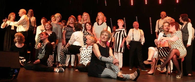 Spectacle comique — formation musicale dynamique