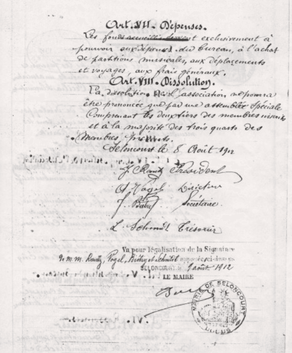 Document manuscrit historique Cécilia illisible
