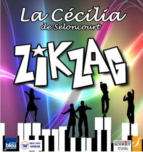 Affiche spectacle « Zik Zag » — La Cécilia de Seloncourt